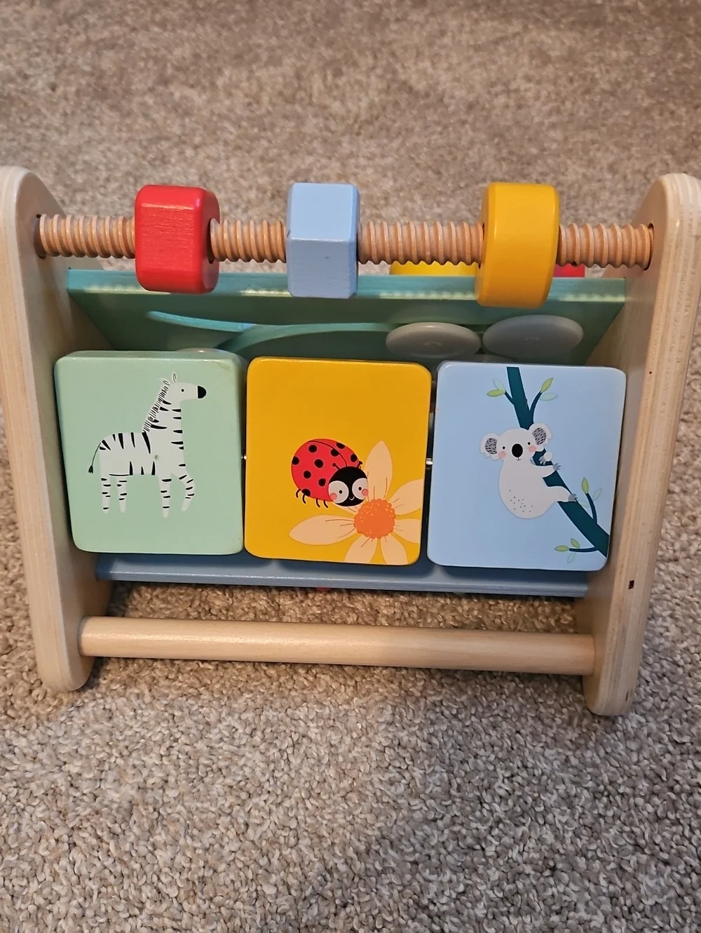 Fisher-Price Wooden Montessori Activity Triangle Baby Toddler Toy